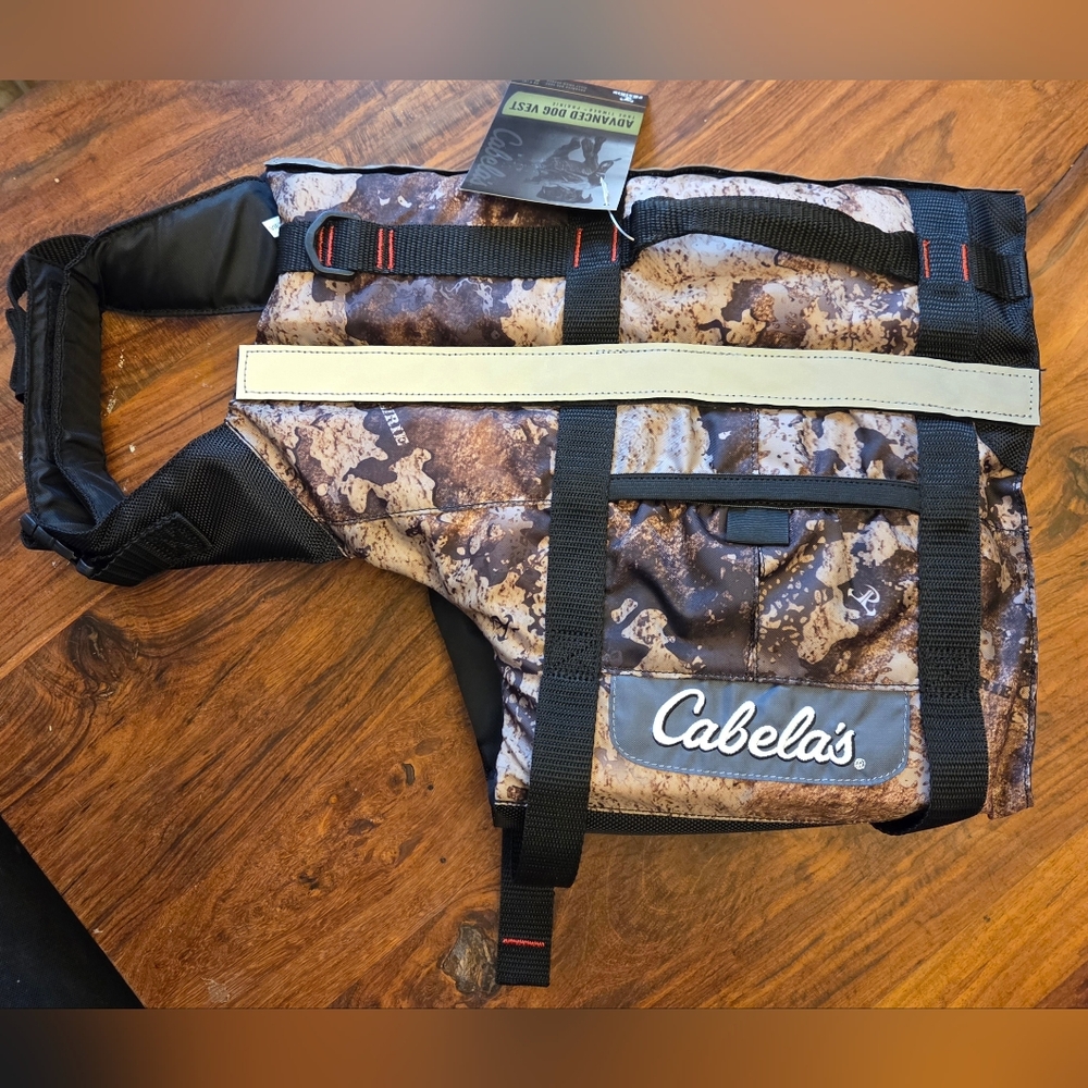 NEW Camouflage Advanced Life Jacket for Dogs - TrueTimber Prairie - M For